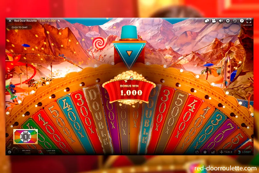 Red Door Roulette Demo Preview